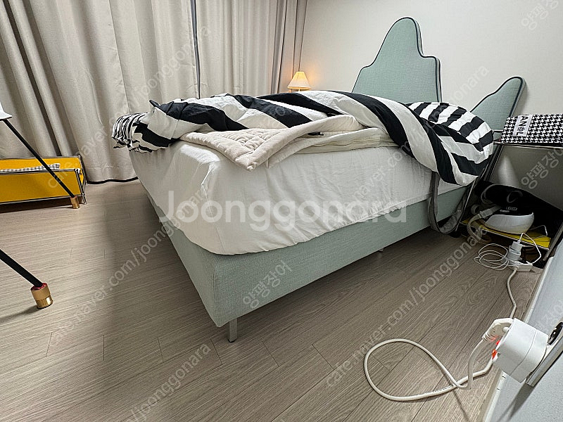 침대 템퍼 매트리스 라지킹 세트 판매--5