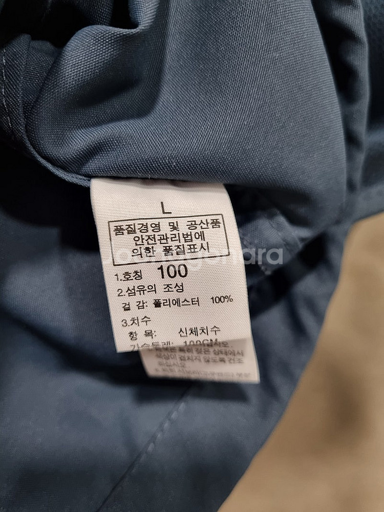 남성 100 노스페이스 조끼 다용도 작업복 낚시 등산--4
