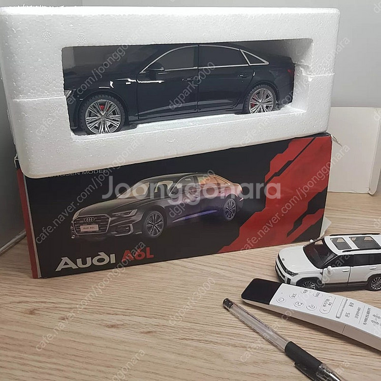 1:18 아우디 A6L 다이캐스트 모형 자동차 새상품--0