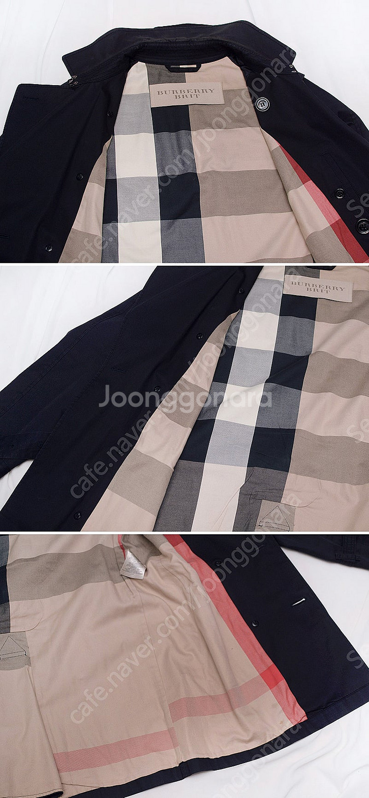 버버리 (BURBERRY) 브릿 미드 렝스 켄징턴 벨티...--9