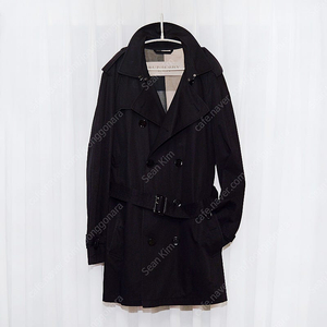 버버리 (BURBERRY) 브릿 미드 렝스 켄징턴 벨티드 트렌치코트 (M / 100+)