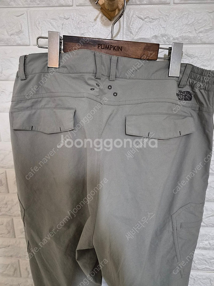 노스페이스 스판 7부 카고 바지 36 등산 낚시 밀리터리 아디다스 나이키 작업복 리바이스--4