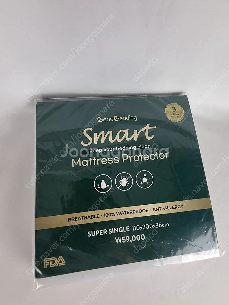 새제품] 침대매트리스 방수커버 / 메모리폼 경추보호 베개--4