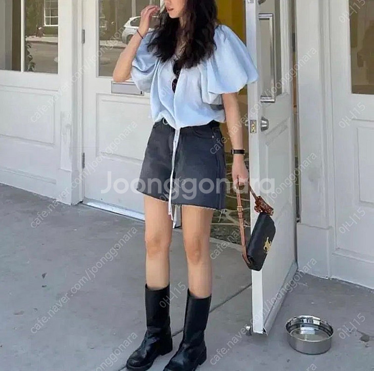 (새상품) poster 벌룬 퍼프 블라우스 / pyt 프영띵 포스터--0