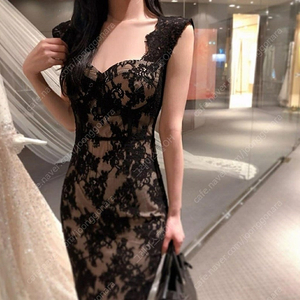 (수선 상품) 더로랑 레이스 브라렛 원피스 블랙 S / 더마농 조이풀디자인 연말룩 파티룩 레이스원피스 더비마인 티나니 코코엠 립합 히프나틱 미디원피스