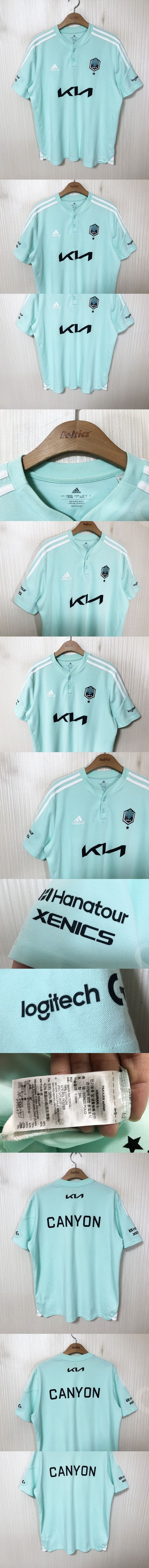 아디다스 2022 담원기아 DWG 유니폼/져지 L/XL/2XL/3XL/ 칸나/데프트/켈린/대니/캐니언 이미지