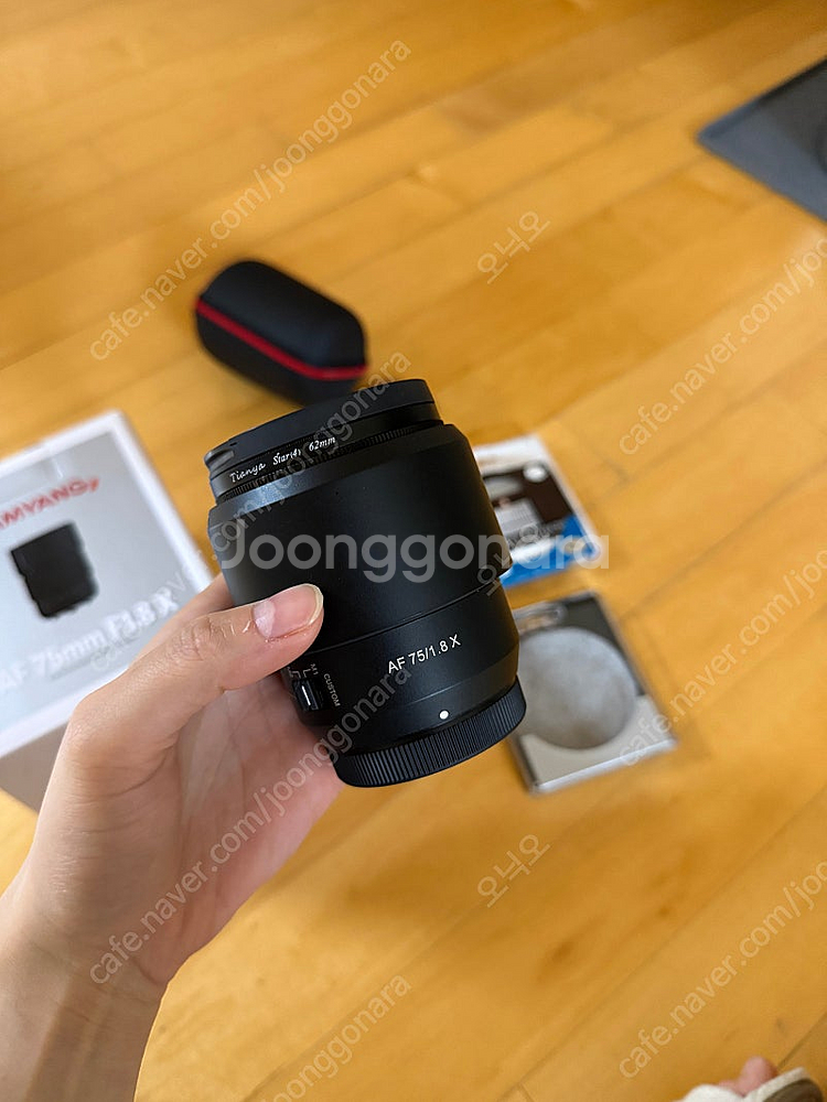 삼양 75mm f1.8 + 각종 필터--0
