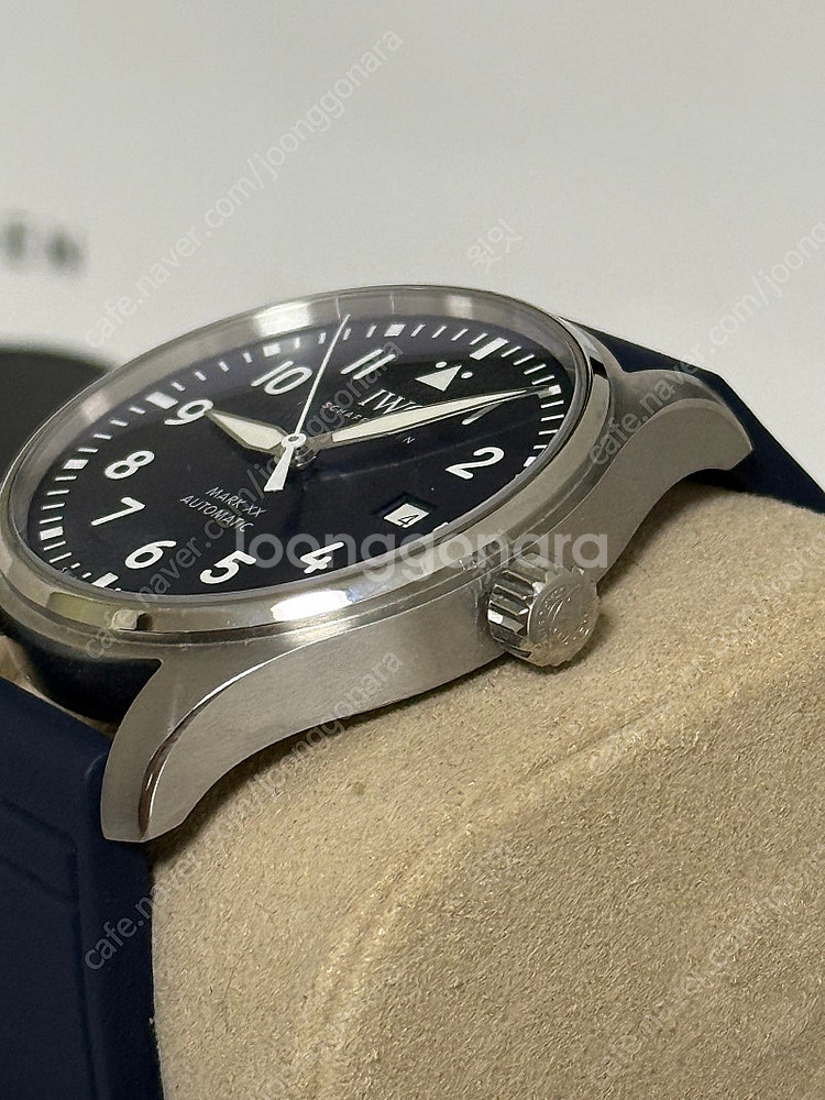 IWC 마크20 청판 브레이슬릿 (+ 러버밴드, 핀버클...--2