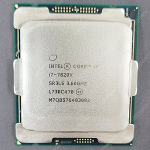i7-7820x 인텔 X299용 cpu 우택포