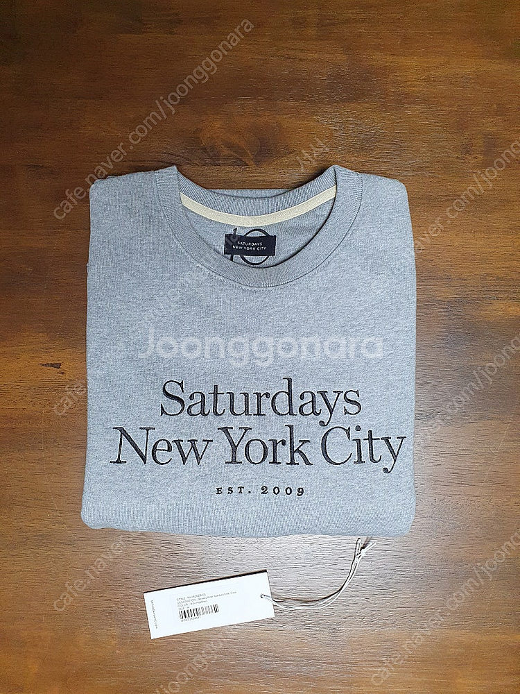 [새상품] Saturdays NYC 스웻셔츠 세러데이즈...--1