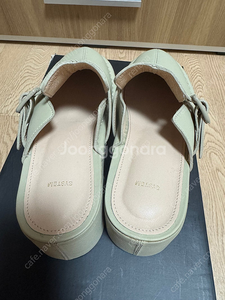 한섬 패밀리세일 시스템 뮬 슈즈 택배비포함--1