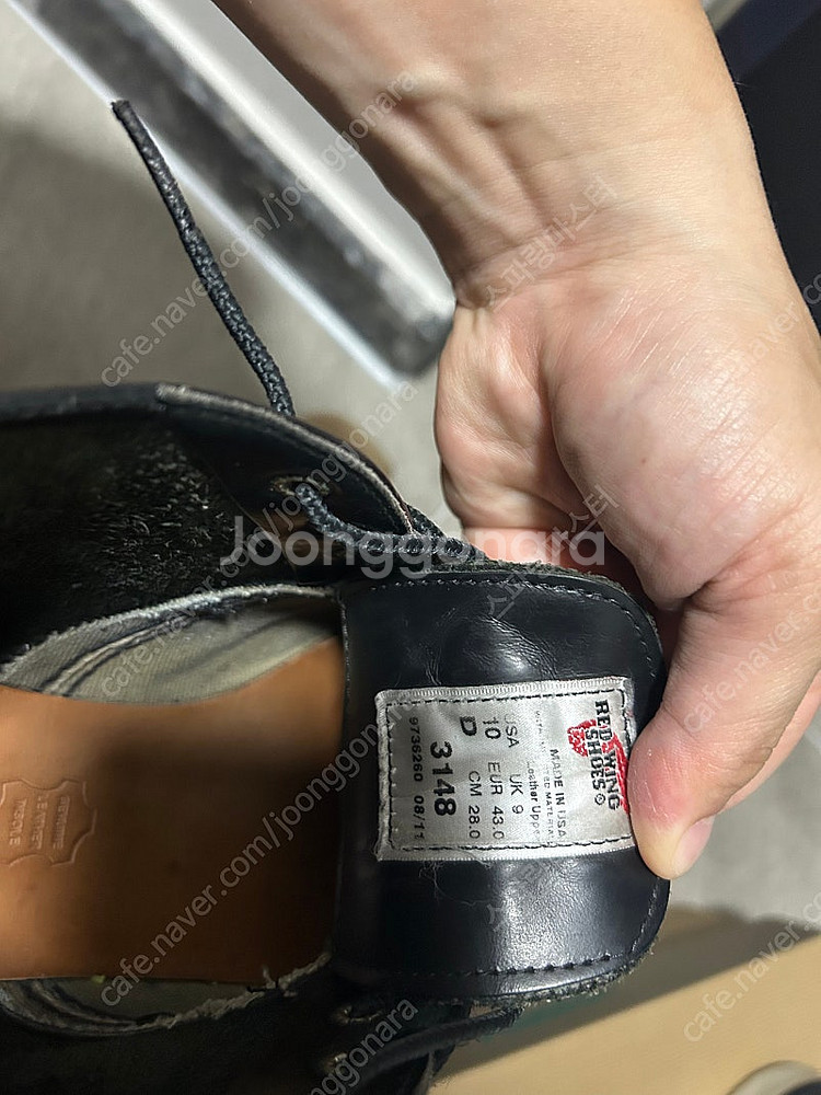 레드윙 처카부츠 3148 10D 280mm--5