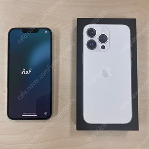 [자급제] 아이폰13프로 128GB 실버 판매(풀박)