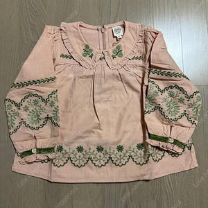 아폴리나 핑크 뮤리엘 블라우스 5-7y / 새상품