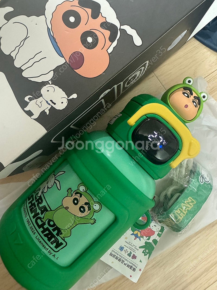 짱구 텀블러 온도표시--0