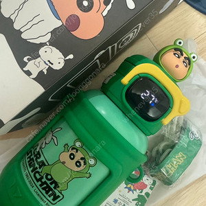 짱구 텀블러 온도표시