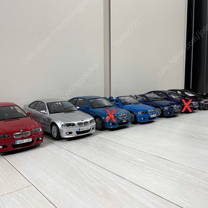 1:18 교쇼 e46 m3 다이캐스트 여러대
