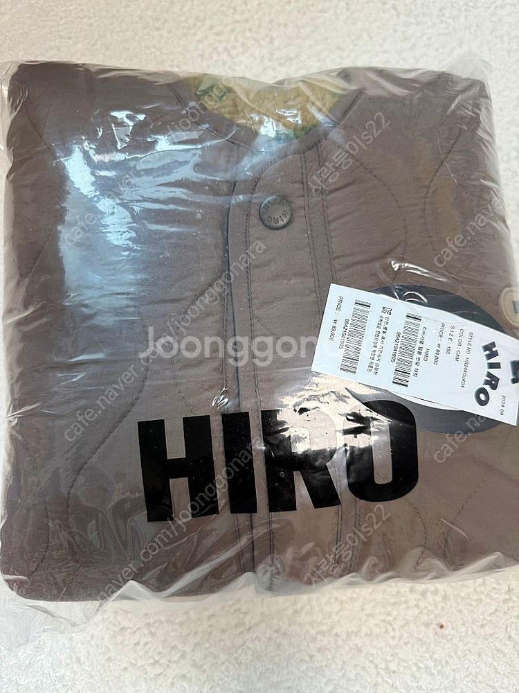 히로 반팔덤블 브라운카모 150--0