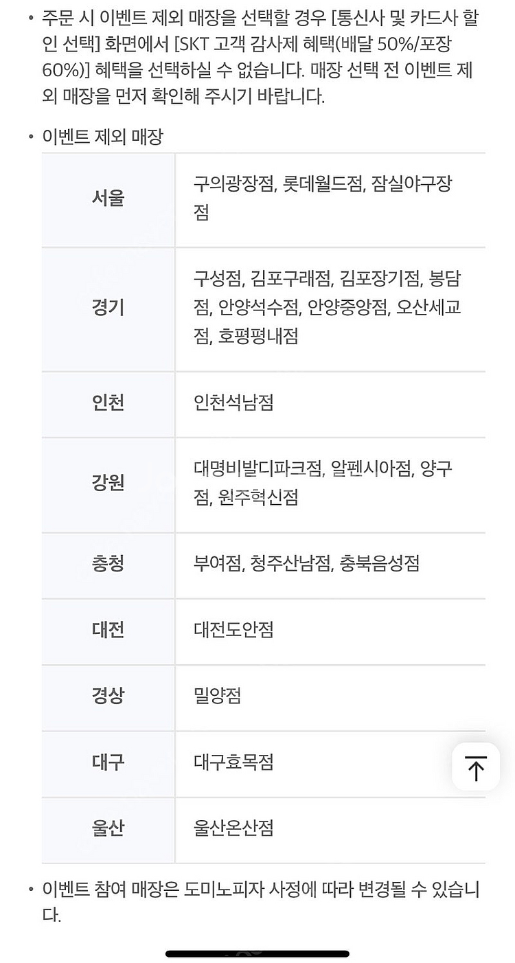 도미노피자 포장 60% or 배달 50% 할인쿠폰--3