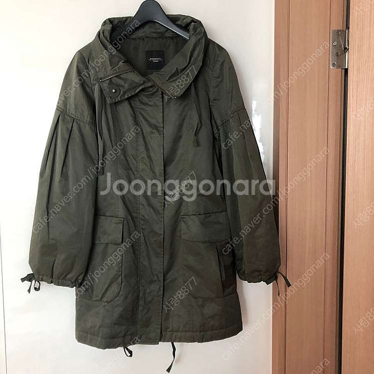 막스마라 위켄드 이태리 리본 벌룬 점퍼 자켓 야상 코트...--6