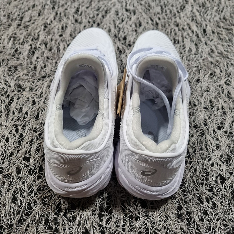 아식스 FF3 노박 올코트 테니스화 화이트 250 새상품--2