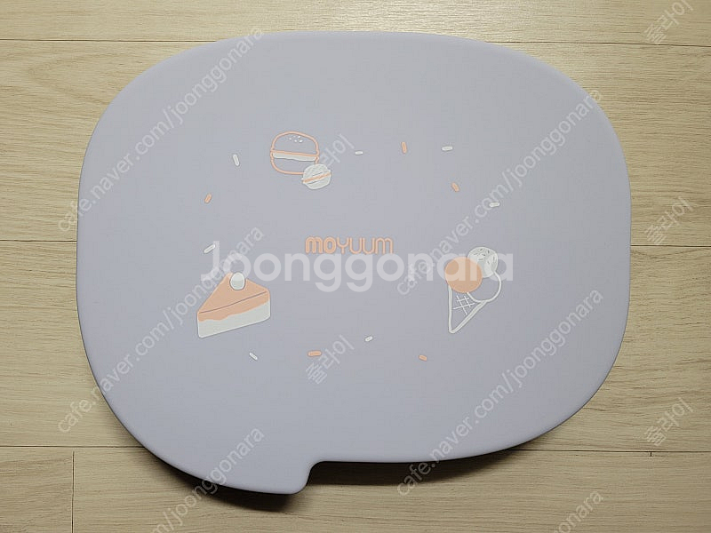 미사용 모윰 흡착 식판 디저트 색상--0