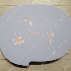 미사용 모윰 흡착 식판 디저트 색상