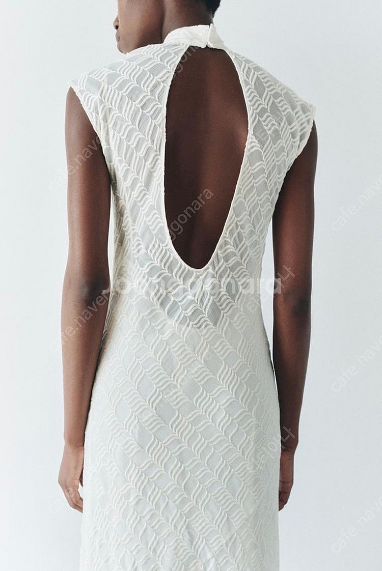 zara 자라 ZW COLLECTION 자수 롱 원피스...--5