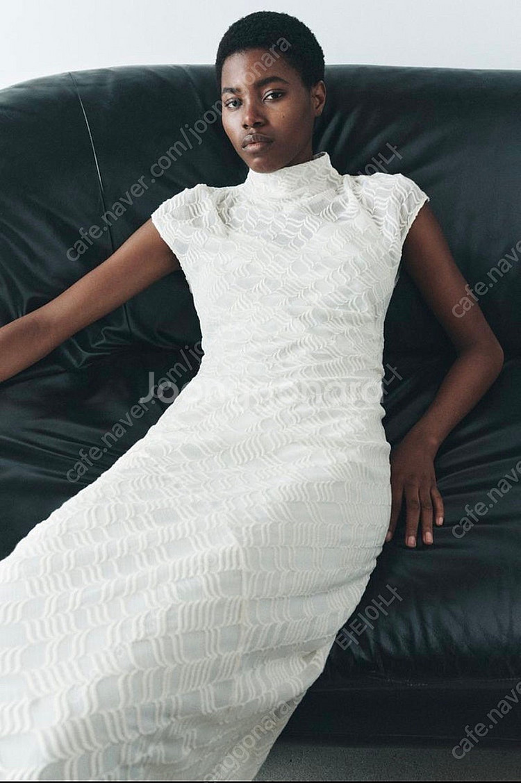 zara 자라 ZW COLLECTION 자수 롱 원피스...--6