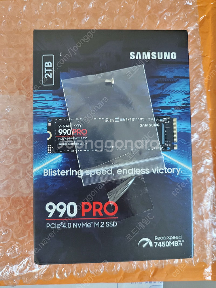 [울산] 삼성 990 PRO 2TB SSD 미개봉 팝니...--0