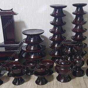 남원 옻칠 제사 제기세트 팝니다.