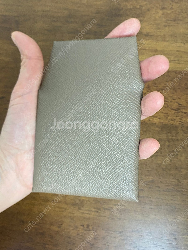 정품 에르메스 Bastia 동전 지갑 에토프 정가이하--3