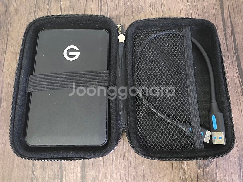 WD G-DRIVE HDD 2TB 외장 하드--0