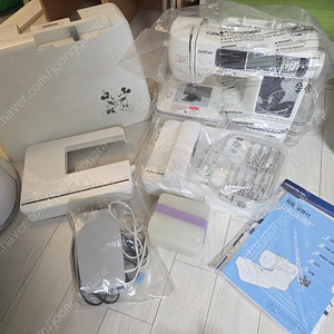 브라더 미키 자수미싱(NV980D),오버록미싱(4234D)