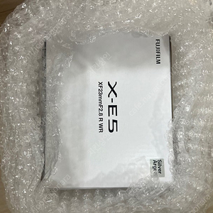 [미개봉]후지필름 X-E5 실버 XF23mmf2.8 렌즈킷 국내판 새상품