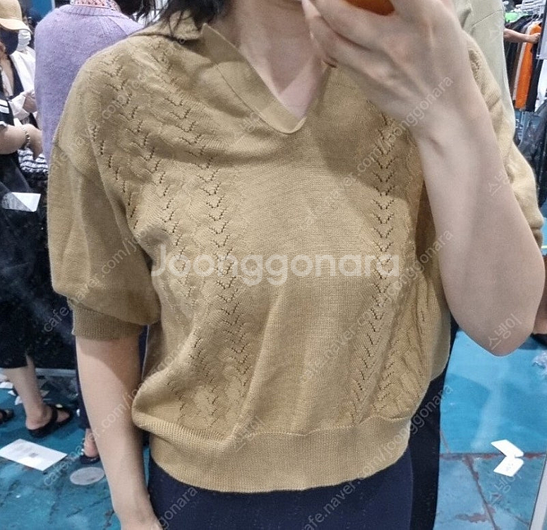 한섬 팸셀 QC 샘플 니트 55--7