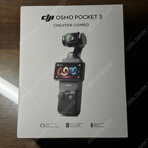 DJI 오즈모 포켓 3 크리에이터 콤보 + 256GB 메모리 + 기타 구성품