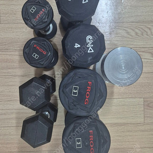 1kg~4kg 아령 세트+6kg 1ea