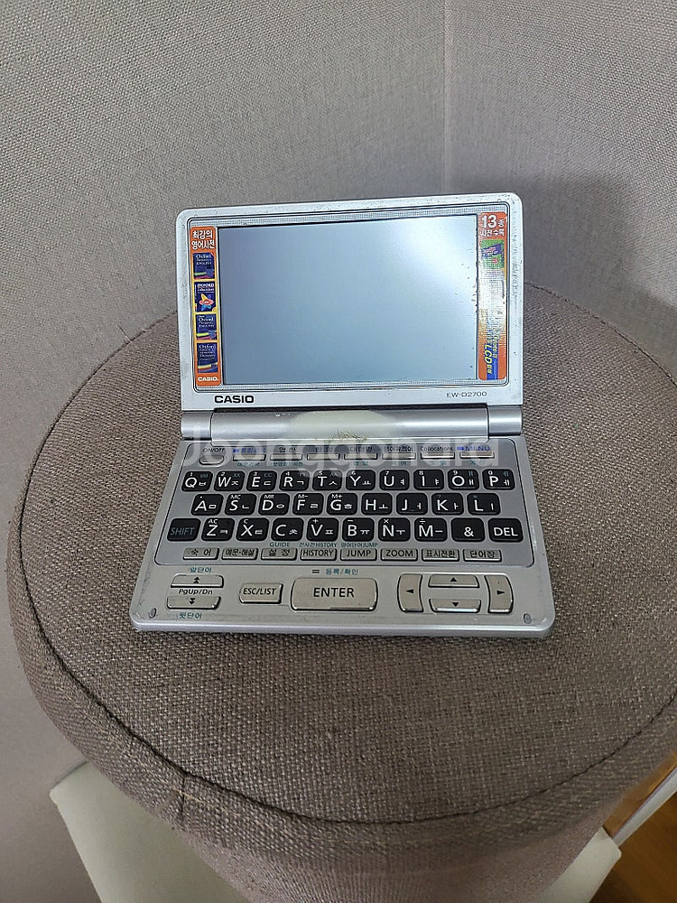 전자사전(CASIO EW-2700)팝니다(택포3만원)--2