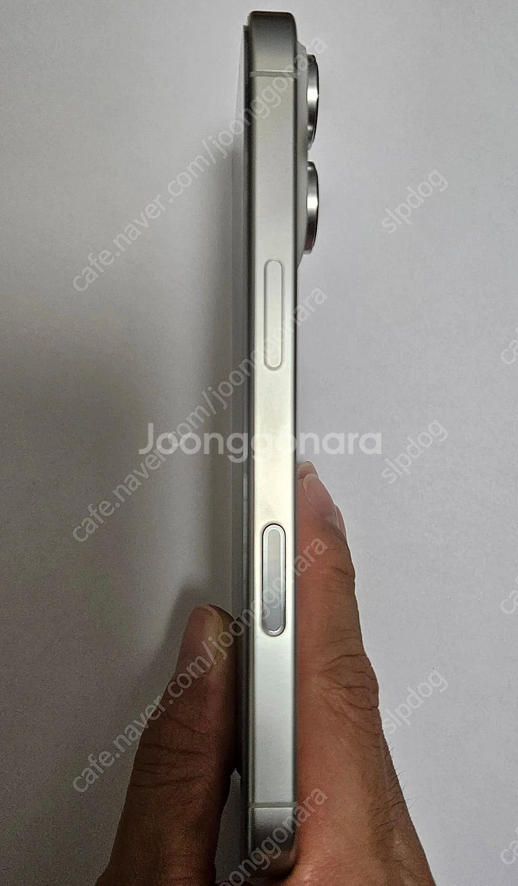 아이폰16 프로 512GB 화이트 티타늄 S급--5