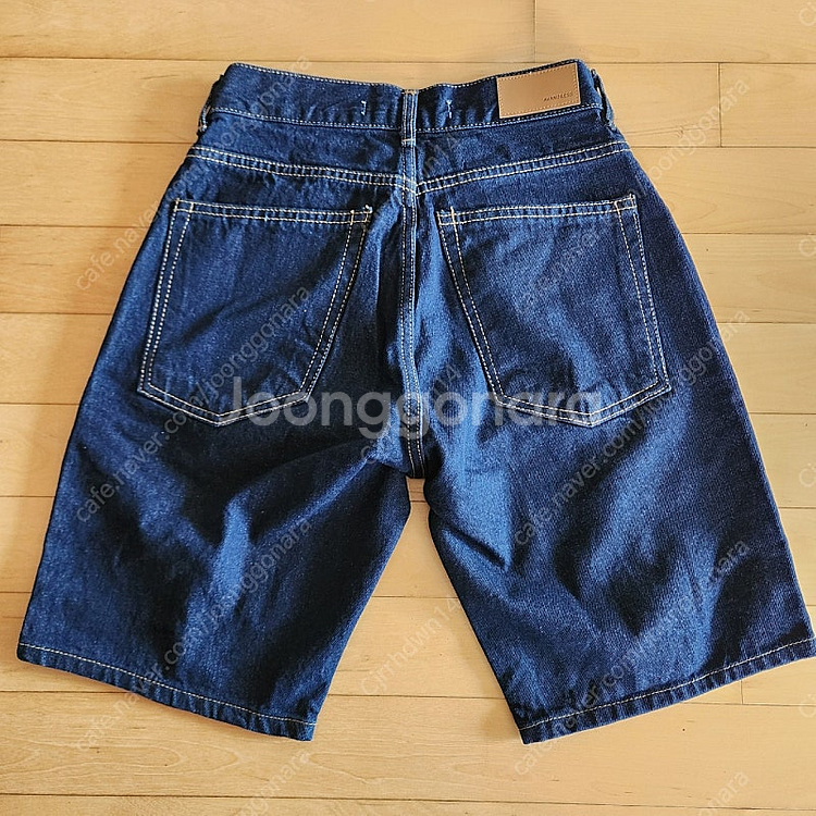 어반드레스 핀턱 데님 반바지 S--1
