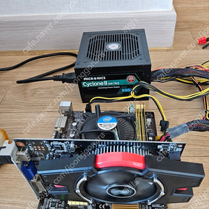 i3 4150 + H81M + GTX650 + 500W 파워 택포