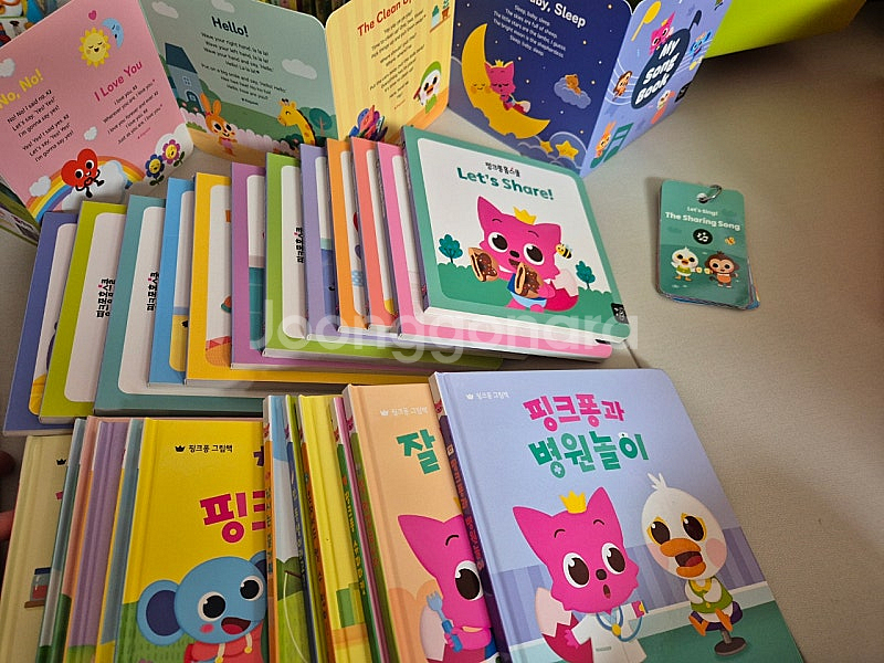핑크퐁 홈스쿨 영어 + 스텝업박스 3~5세 그림책 12...--4