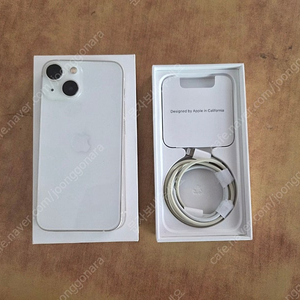 아이폰 13 미니 256g 화이트 초 민트급 택포 35만