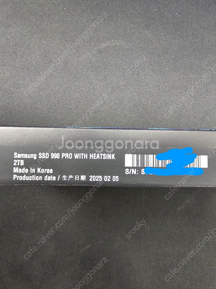 (미개봉 국내정품) 삼성 990 pro 2tb with...--1