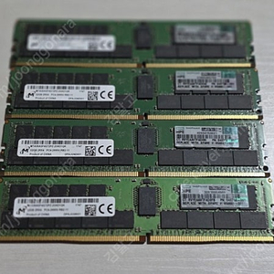 마이크론 PC4-2666V 32GB RDIMM (HPE 스마트메모리) 4개 판매