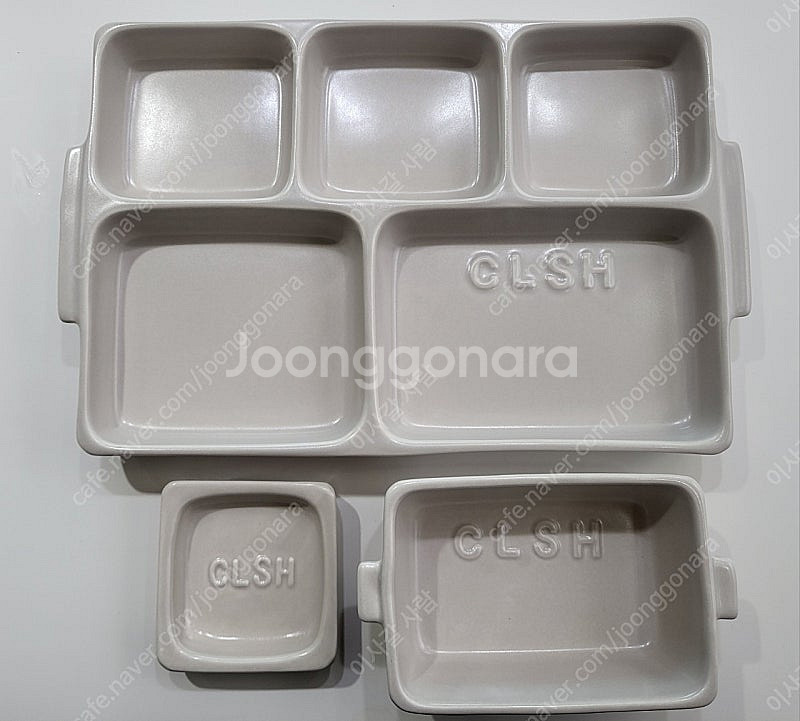 클샤 CLSH 도자기 식판 (택포금액)--3