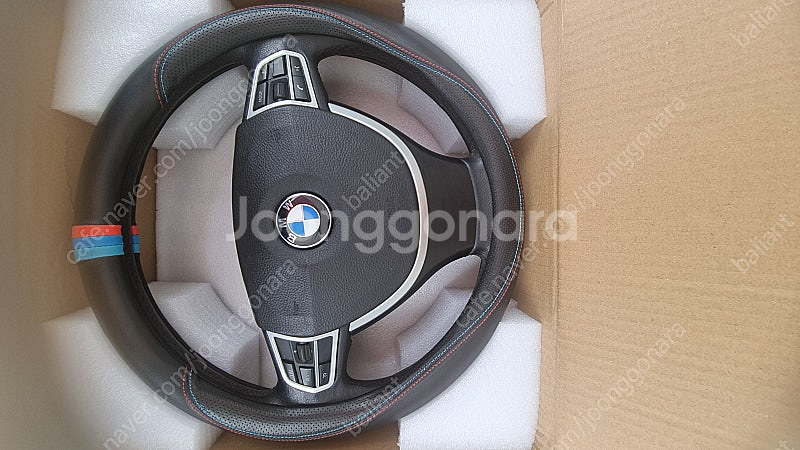 BMW f10 순정 핸들--0