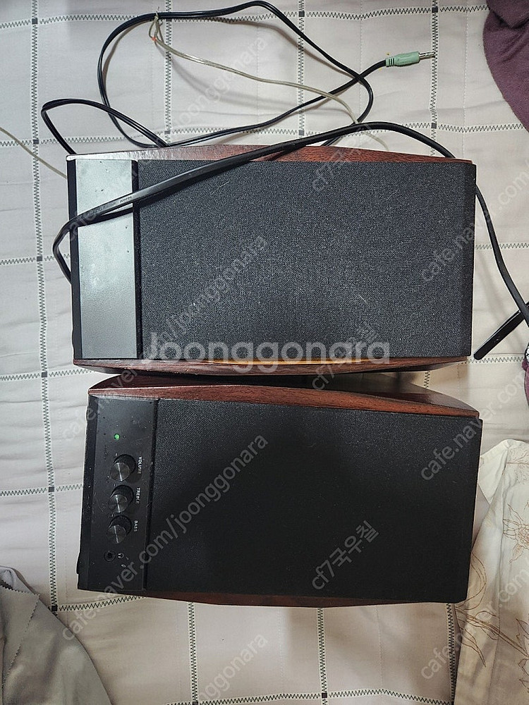 캔스톤 F&D R224 앰프 내장형 북쉘프 2채널 스피...--0