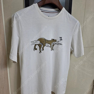 몽벨 흰색 반팔 티셔츠 싸게 팝니다 105 XL